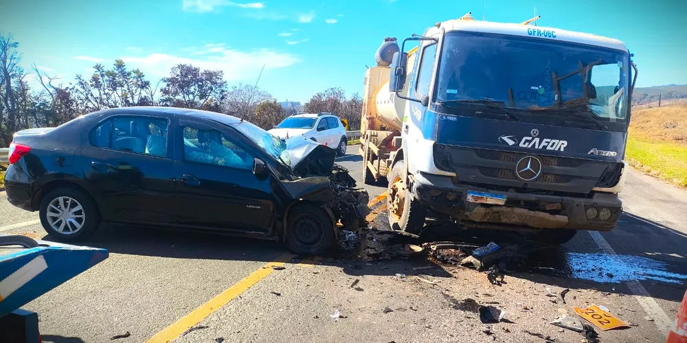 Sinistro de trânsito aconteceu no km 213 da rodovia