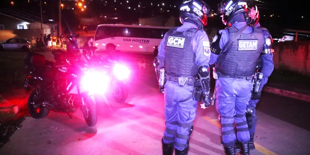 Equipe da Guarda Civil Municipal esteve na ocorrência