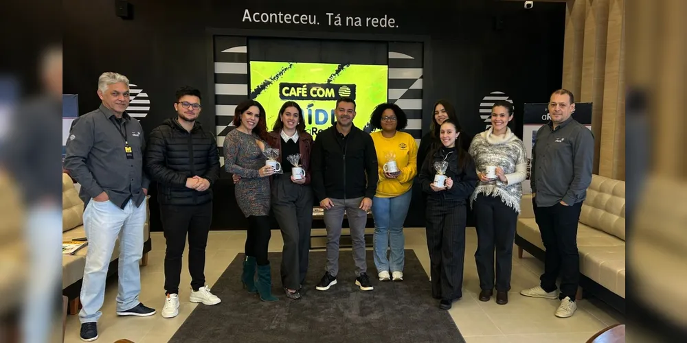 Equipe da agência visitou sede do Grupo aRede