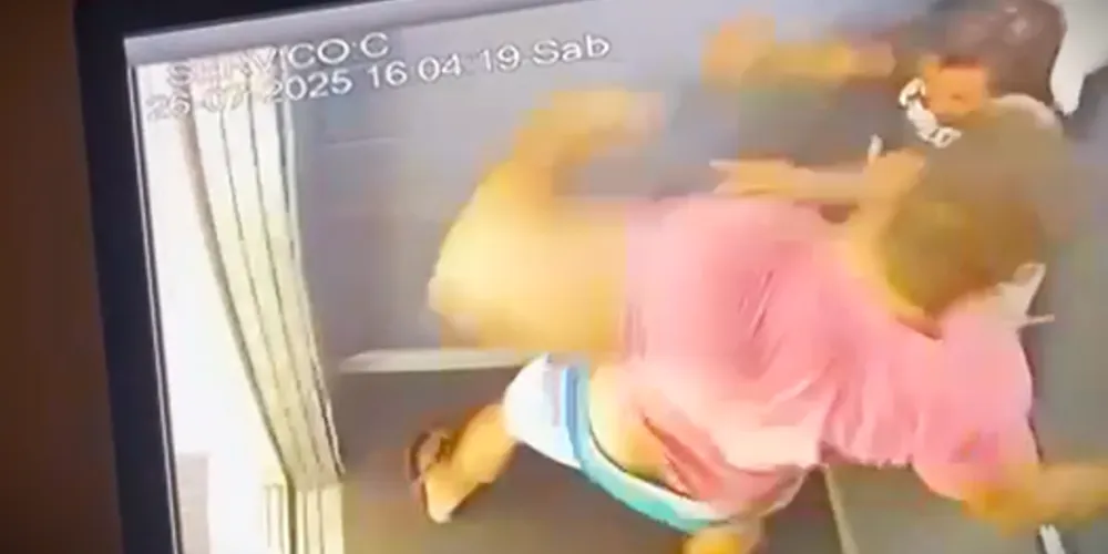 Agressões aconteceram no elevador de um condomínio de luxo