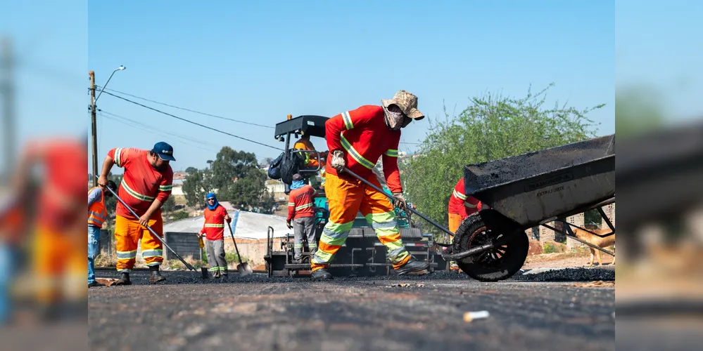 Todas as ruas previstas deverão estar prontas ainda em 2025
