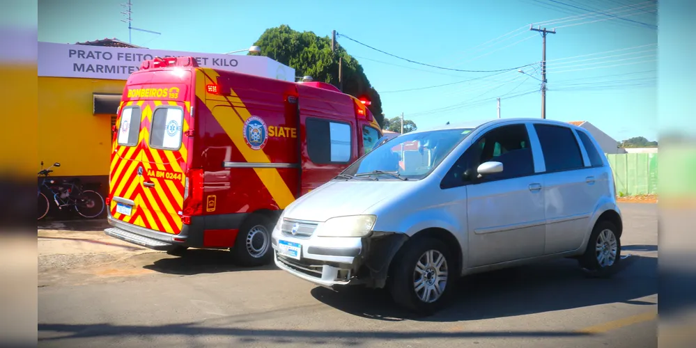 Equipe do Corpo de Bombeiros foi acionada para a ocorrência