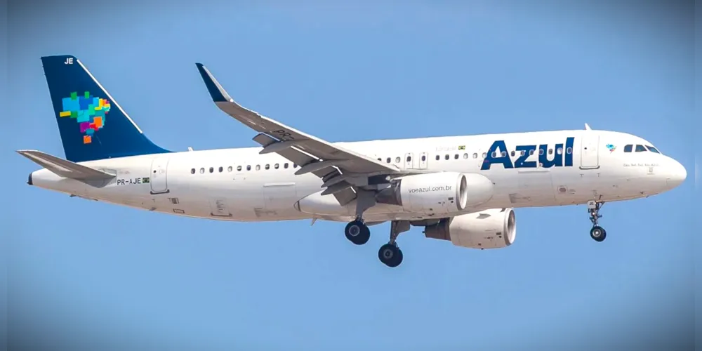 Azul Linhas Aéreas também suspendeu voos comerciais em Ponta Grossa
