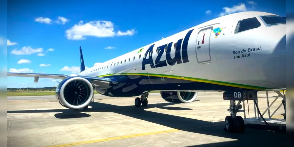 Azul Linhas Aéreas suspendeu voos comerciais em Ponta Grossa