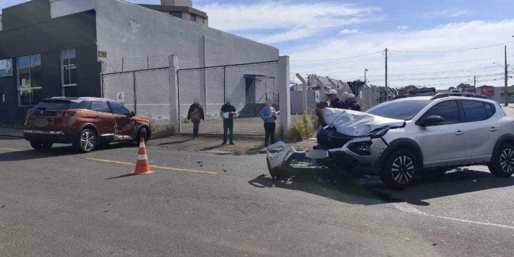 Houve apenas danos materiais