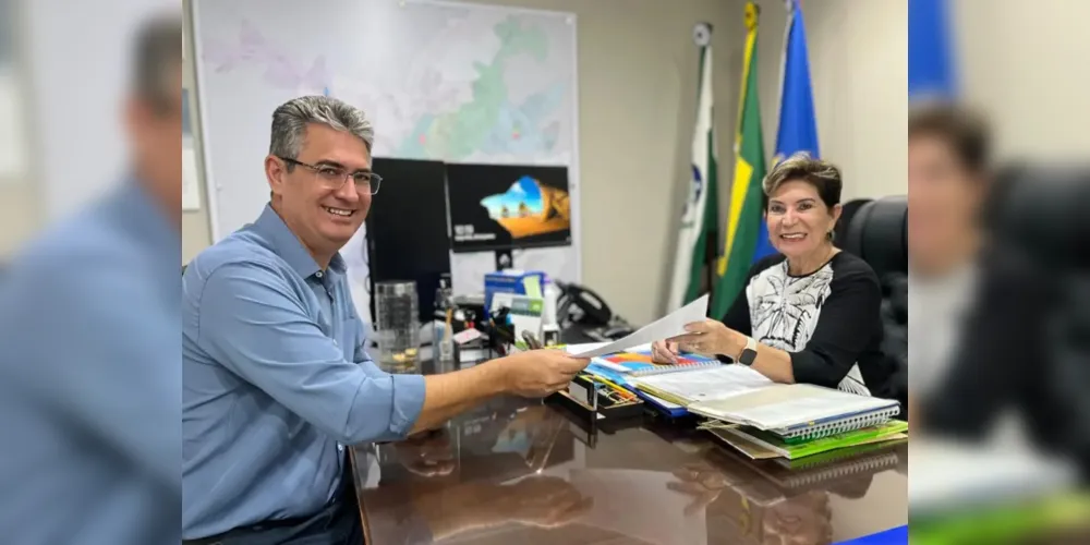 Elizabeth Schmidt (União) e Julio Kuller (MDB)