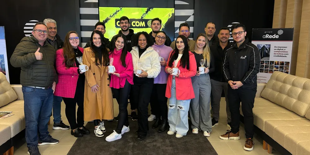 Equipe da agência visitou sede do Grupo aRede