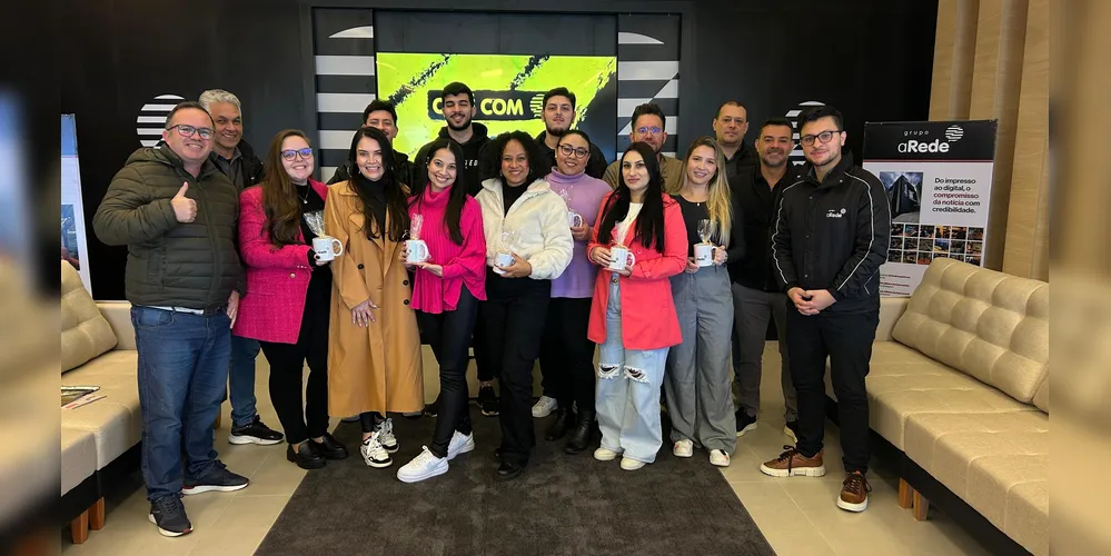 Equipe da agência visitou sede do Grupo aRede