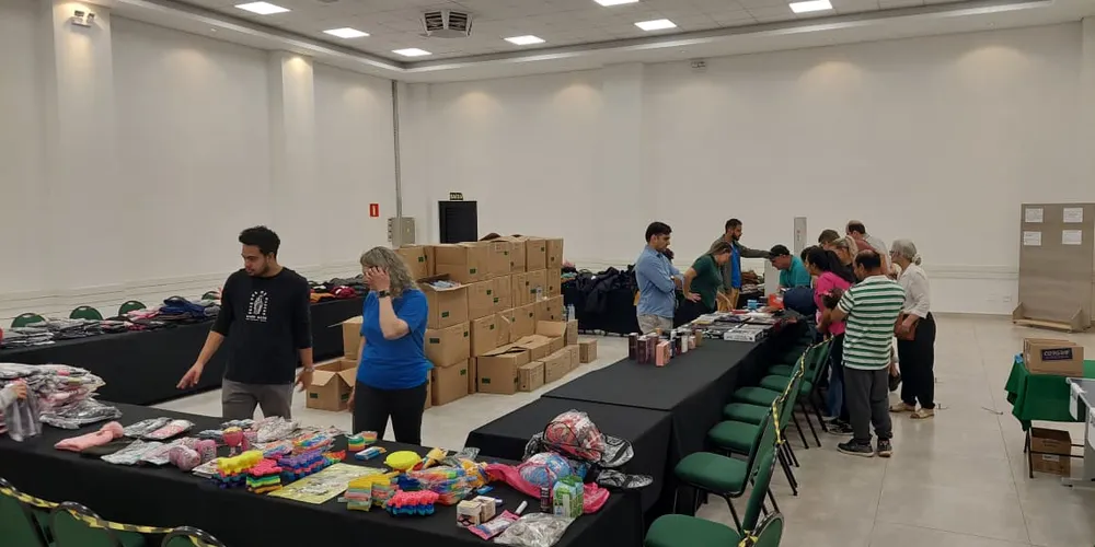 O evento contará com artigos doados pela Receita Federal