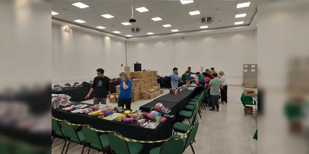 O evento contará com artigos doados pela Receita Federal