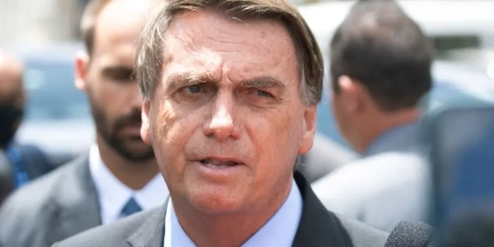 Ex-presidente Jair Bolsonaro (PL) em entrevista