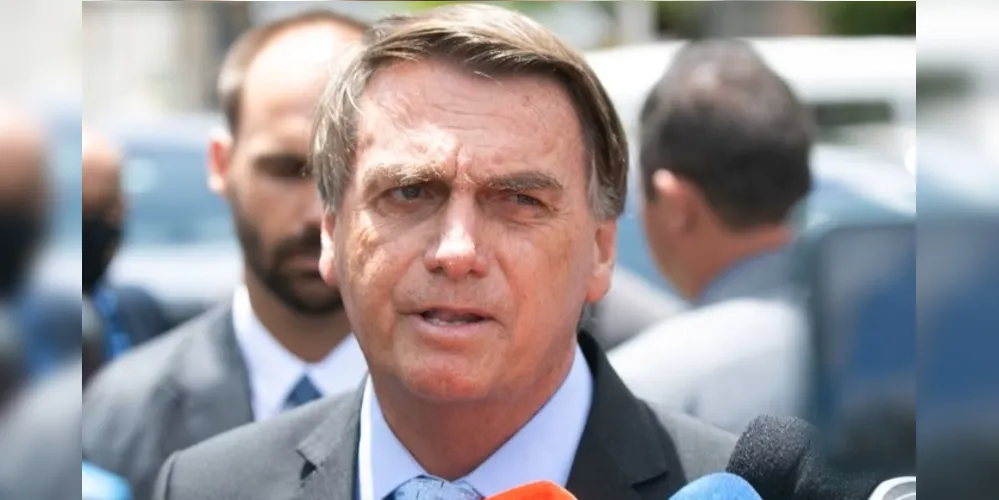 Ex-presidente Jair Bolsonaro (PL) em entrevista