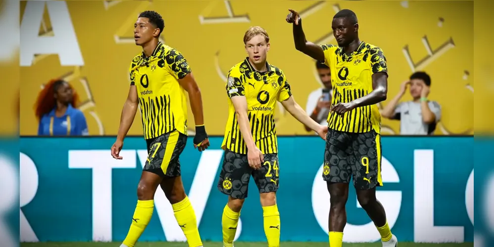 Gols do Borussia foram marcados no primeiro tempo