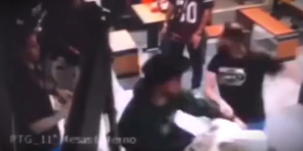 Confusão aconteceu na madrugada desse domingo (27)