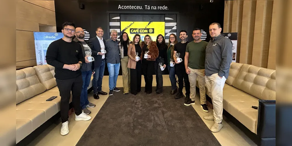 Equipe da agência visitou sede do Grupo aRede