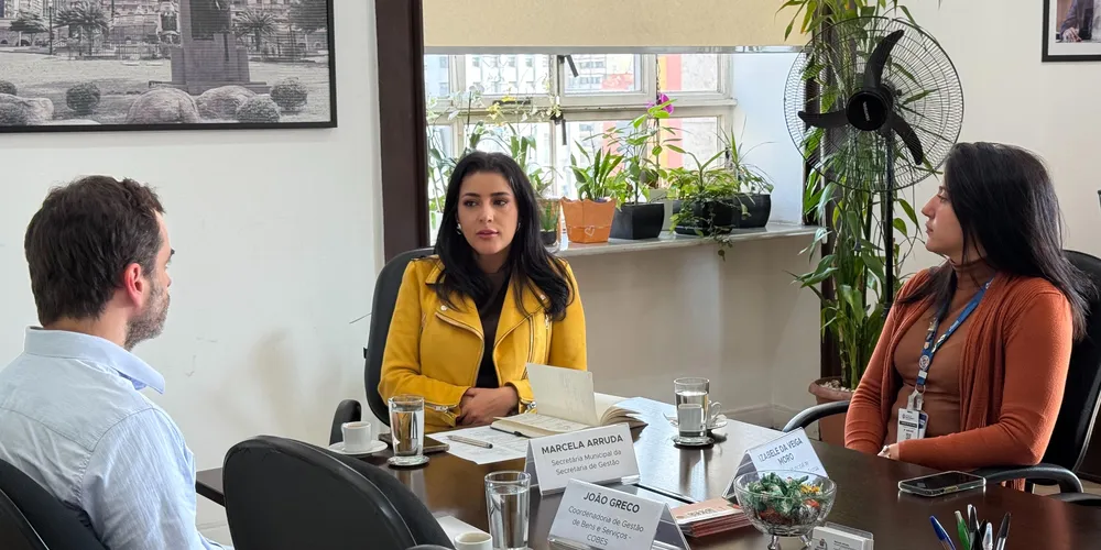 Secretária Isabele Moro se reuniu com equipe da Prefeitura de São Paulo