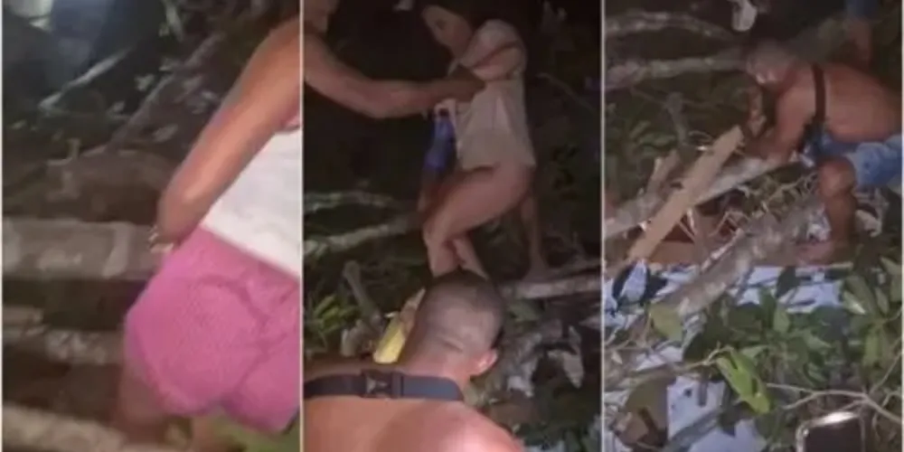 Populares ajudaram a socorrer às vítimas