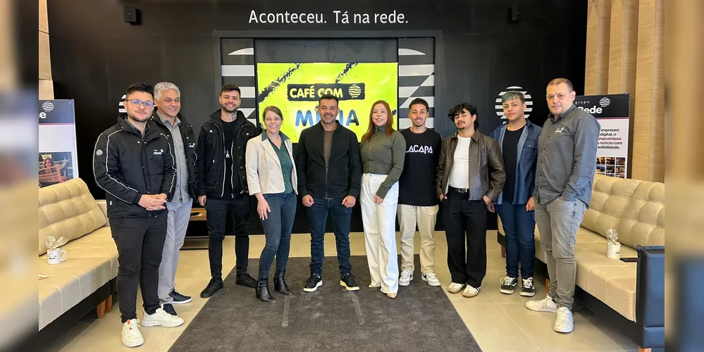 Agência A1 digi&tals esteve na sede do Grupo aRede.