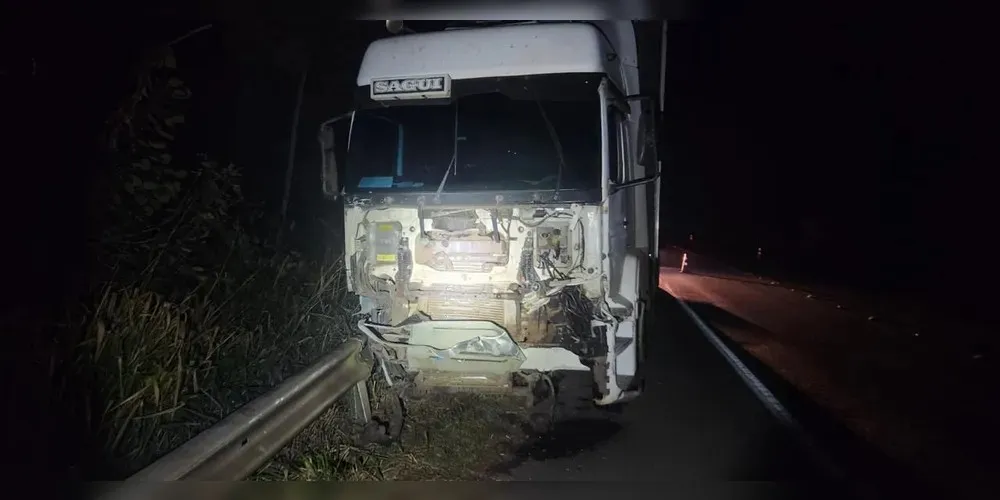Colisão aconteceu no KM 371 e vitimou uma pessoa