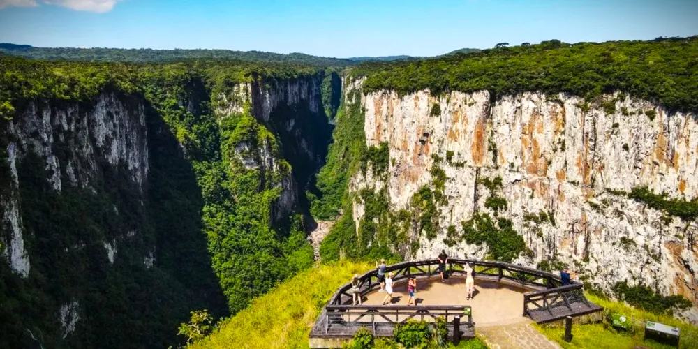 Ocorrência teria ocorrido no mirante do cânion Fortaleza