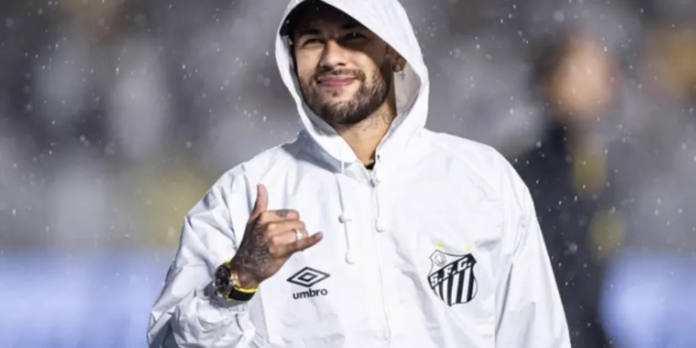 Neymar Jr. renovou com o Santos até o final de 2025