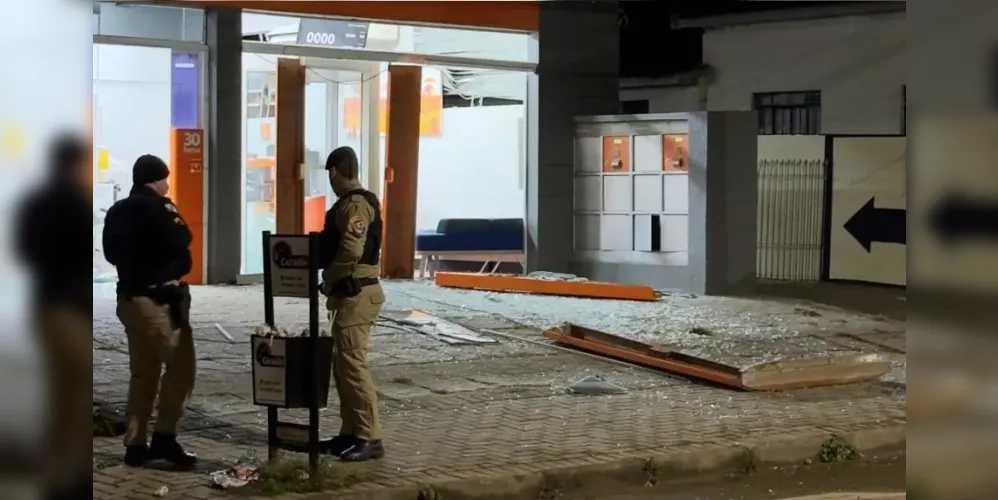 Ao que indica, criminosos não conseguiram levar dinheiro