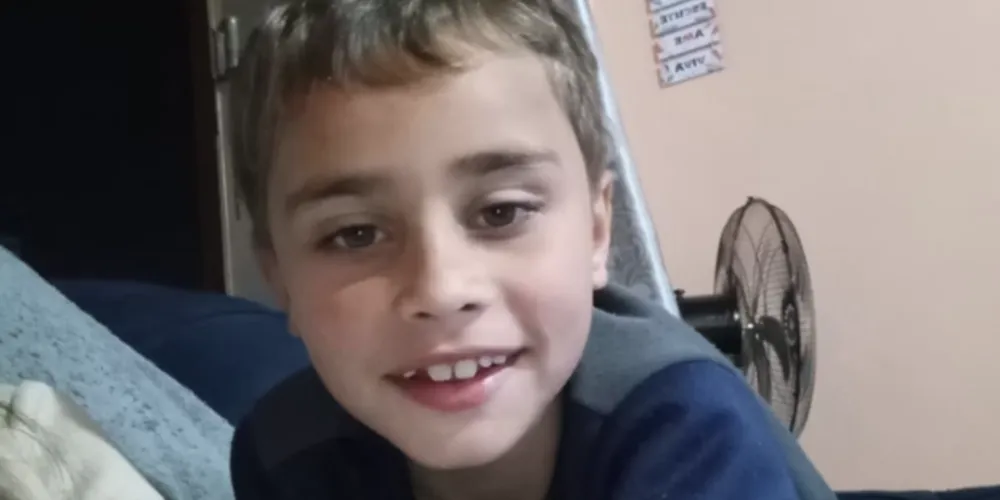 Vitor André Kungel Gambirazi tinha somente nove anos