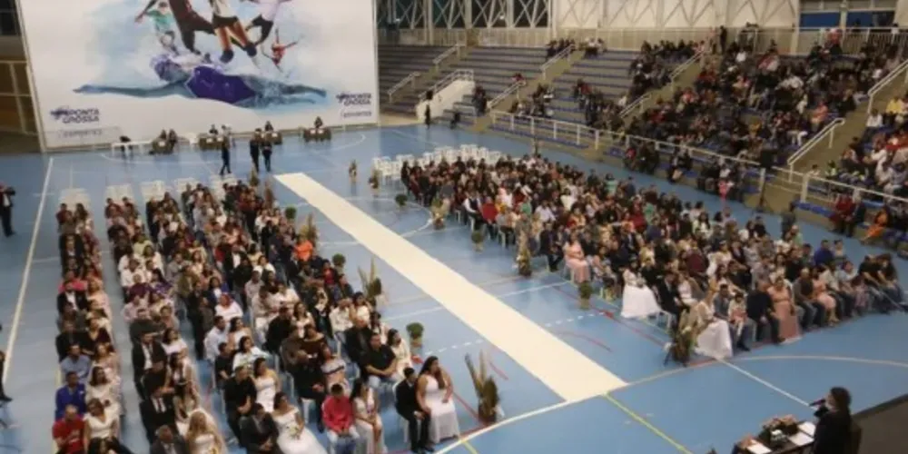 Casamento comunitário ocorrido em 2022