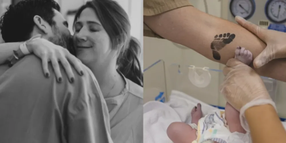 Nasce Bernardo, filho da humorista Dani Calabresa