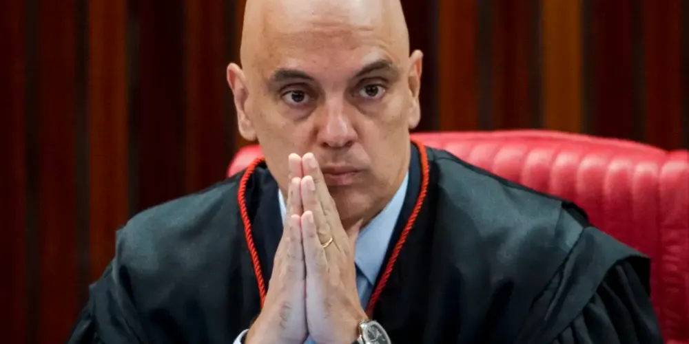 Sanções foram aplicadas a Alexandre de Moraes nesta quarta-feira