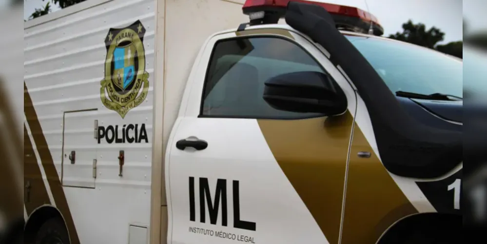 Corpo foi recolhido pelo IML de Ponta Grossa