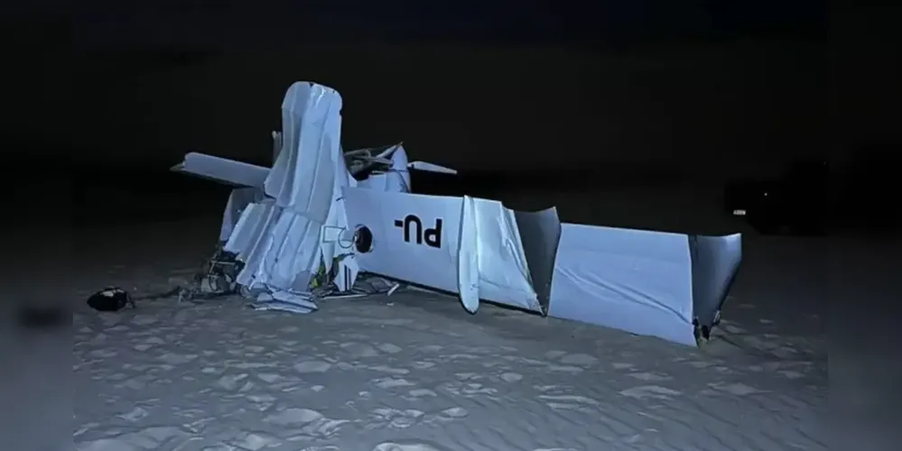 Aeronave foi dada como desaparecida na tarde de sábado (9)