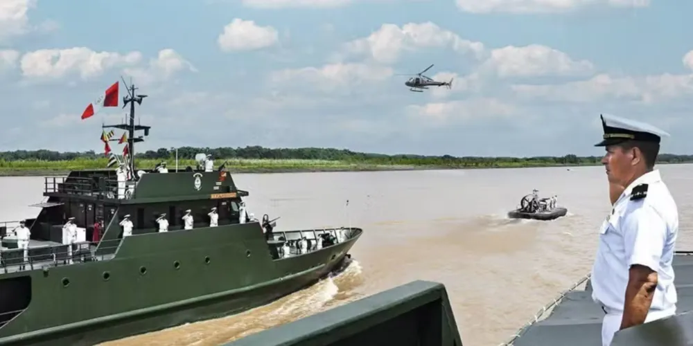 Conflito acontece no Rio Amazonas