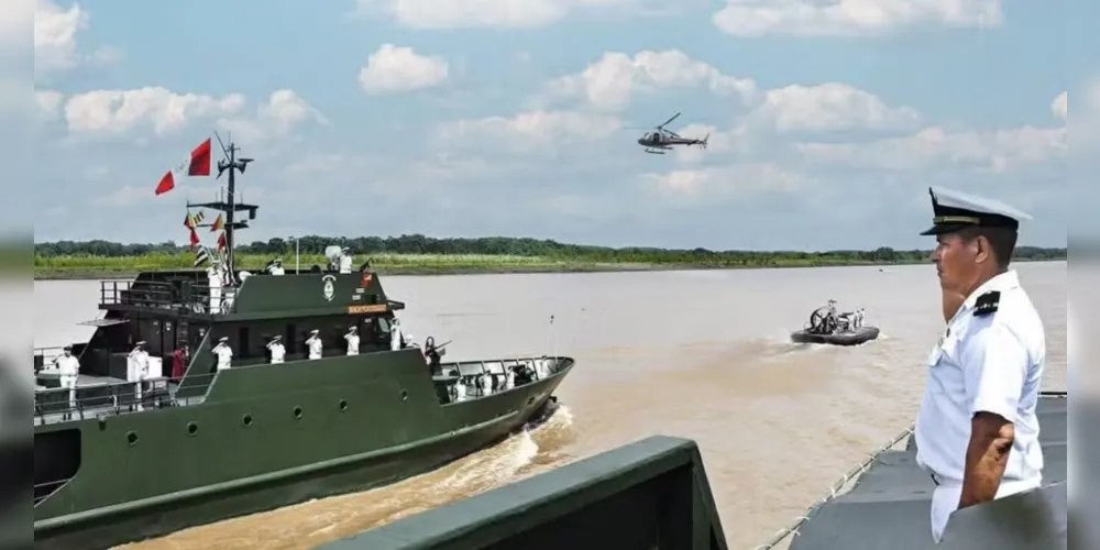 Conflito acontece no Rio Amazonas