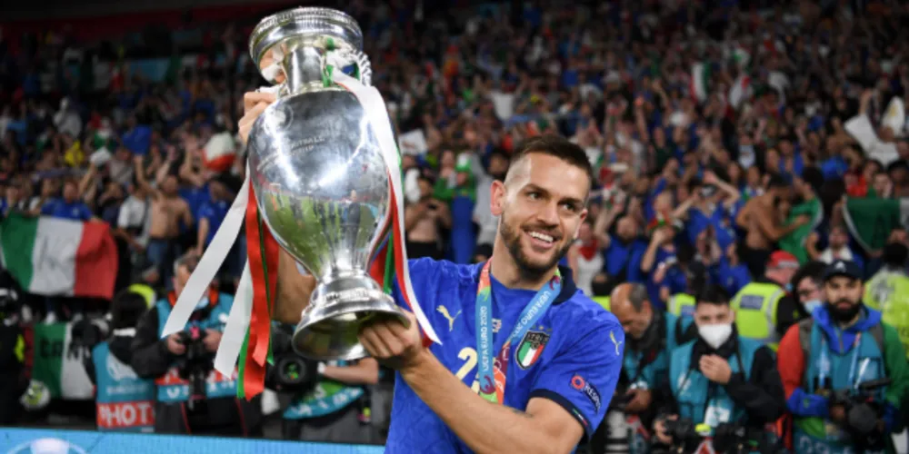 Rafael Tolói foi campeão da Eurocopa com a Itália em 2020