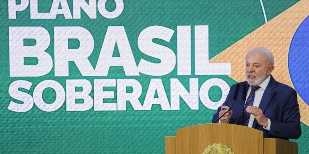 Plano Brasil Soberano possui três eixos de atuação, com foco em medidas emergenciais, proteção ao trabalhador e diplomacia comercial.