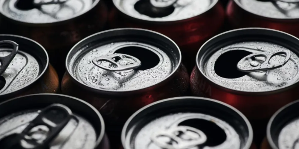 Latas de refrigerante