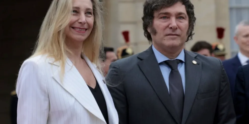 Karina Milei e Javier Milei