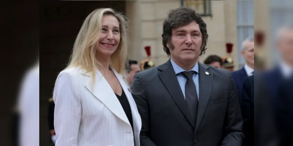 Karina Milei e Javier Milei