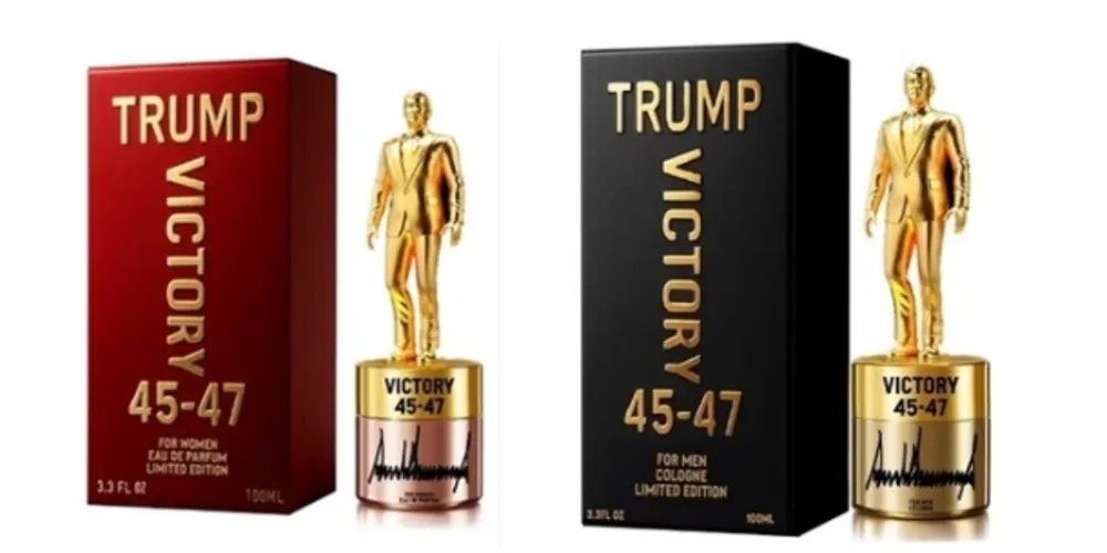 O perfume possuí duas versões, uma para homens e outra para mulheres