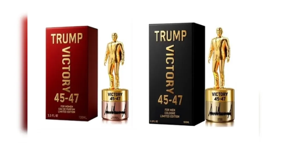 O perfume possuí duas versões, uma para homens e outra para mulheres