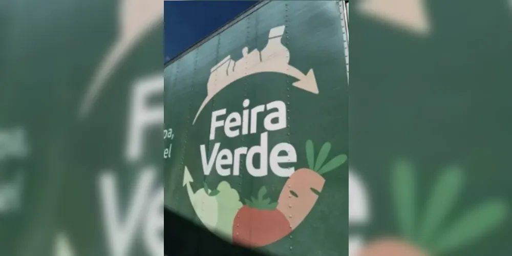 Equipes do Feira Verde estarão trocando recicláveis por frutas, verduras e legumes