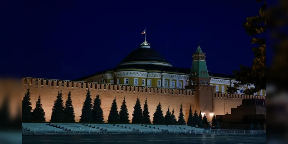 Vista da Praça Vermelha, em Moscou