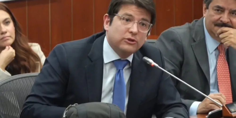 Senador Miguel Uribe, pré-candidato à presidência da Colômbia