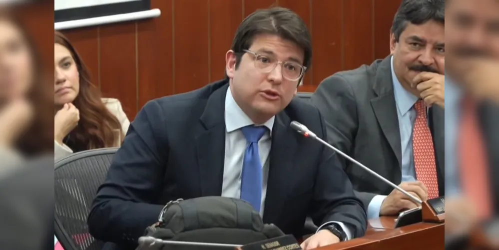Senador Miguel Uribe, pré-candidato à presidência da Colômbia