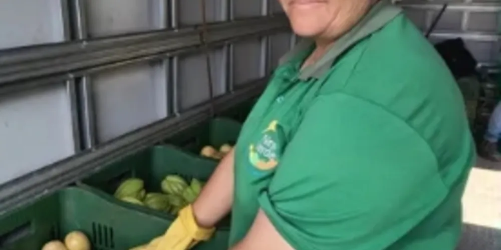 Três equipes vão percorrer os bairros para trocar recicláveis por frutas, verduras e legumes