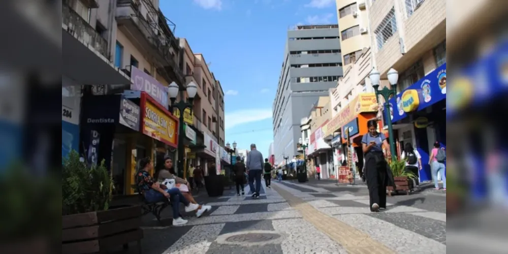 Calçadão de Ponta Grossa