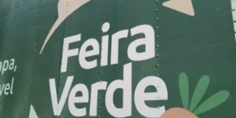 Equipes do Feira Verde estarão trocando recicláveis por frutas, verduras e legumes