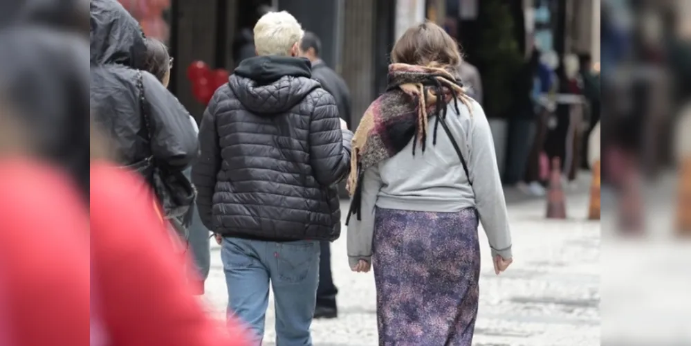 Frio deve se intensificar no final de semana