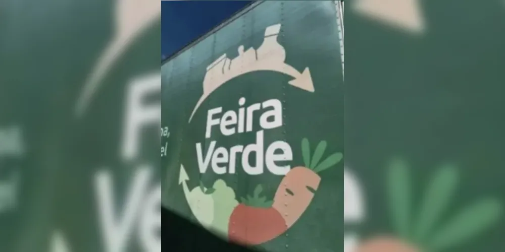 Equipes do Feira Verde estarão trocando recicláveis por frutas, verduras e legumes
